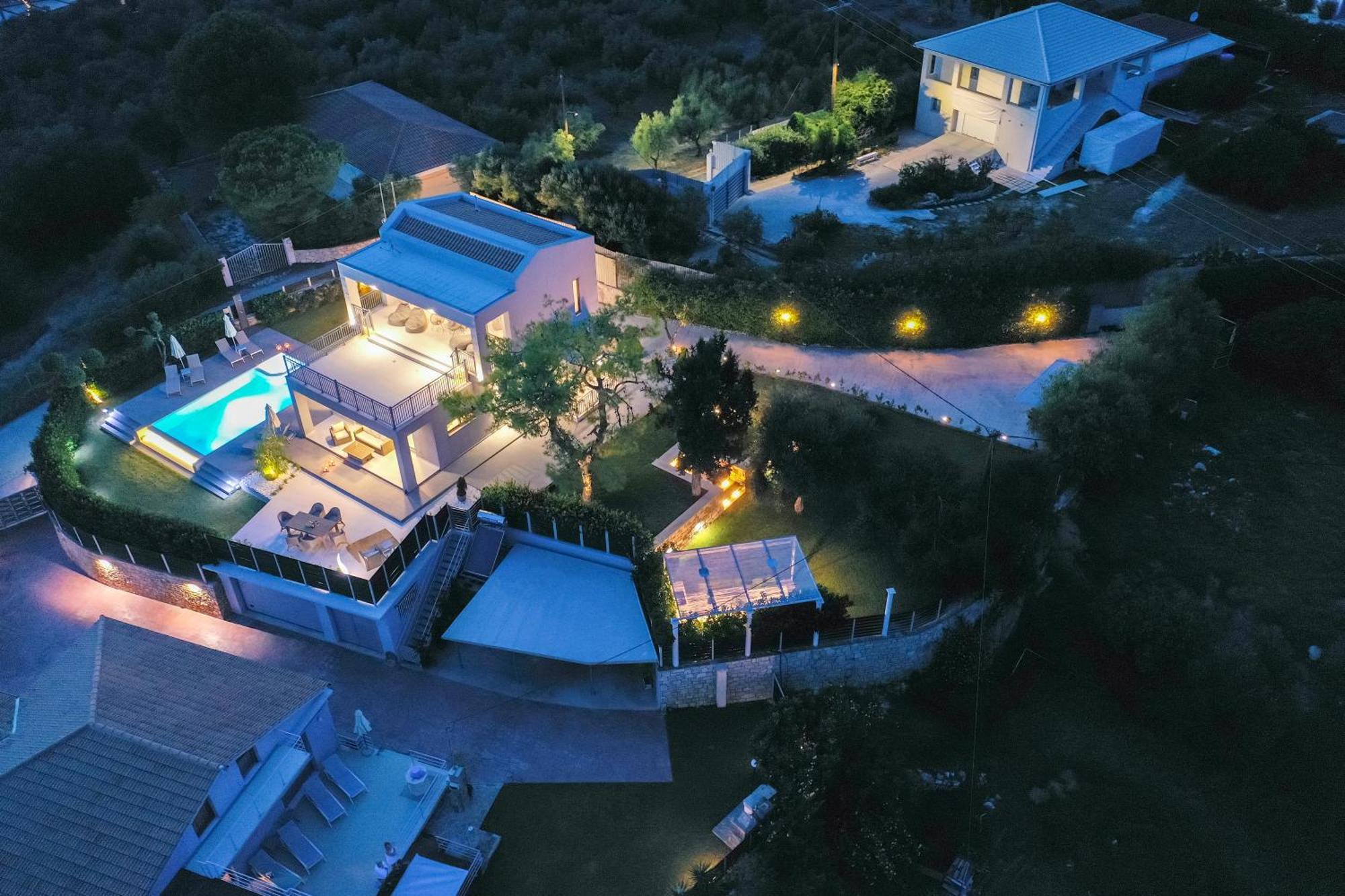 Villa Nick Art Lithakia  Bagian luar foto