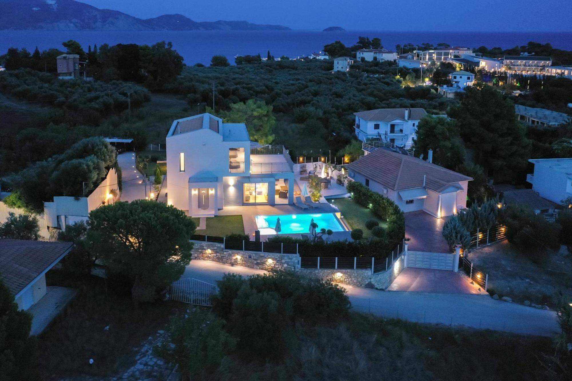 Villa Nick Art Lithakia  Bagian luar foto