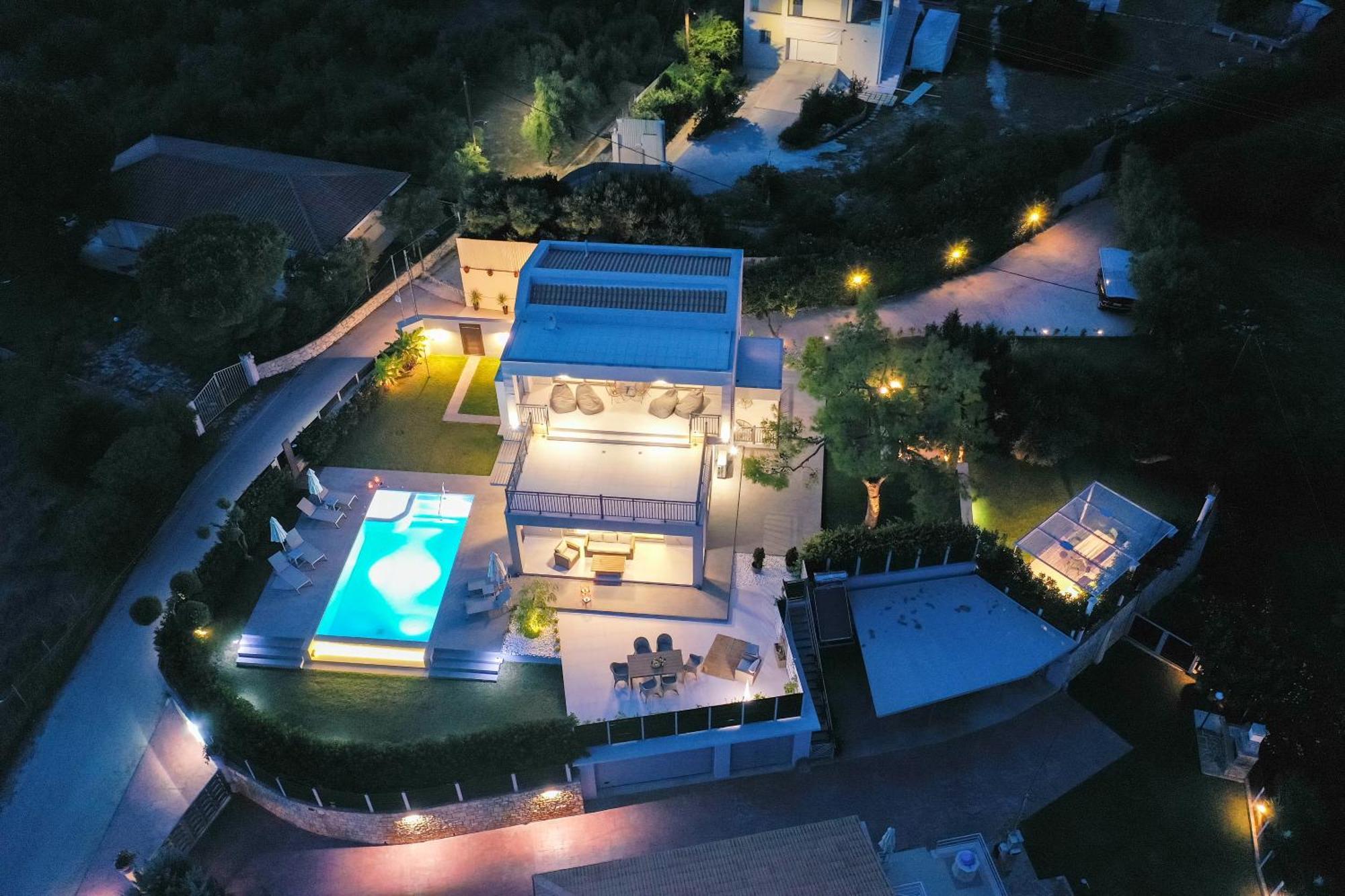 Villa Nick Art Lithakia  Bagian luar foto